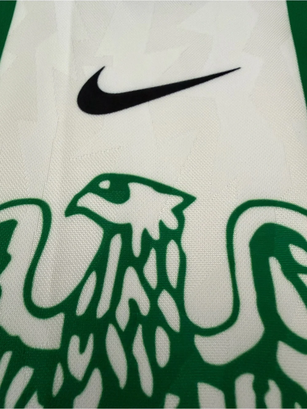 Nike Nigeria National Team 1999 Reissue Home Soccer Jersey II6988-310 Men’s Sz M